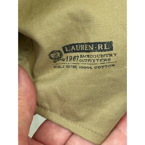 Lauren Ralph Lauren Safari Outfitters field jacket, tan, large, utility - Picture 6 of 7